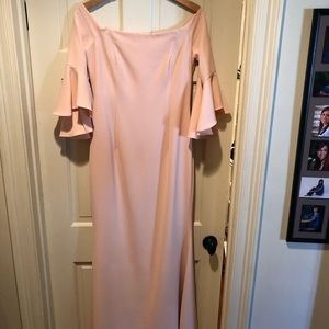 Gorgeous Crepe Off the Shoulder Formal